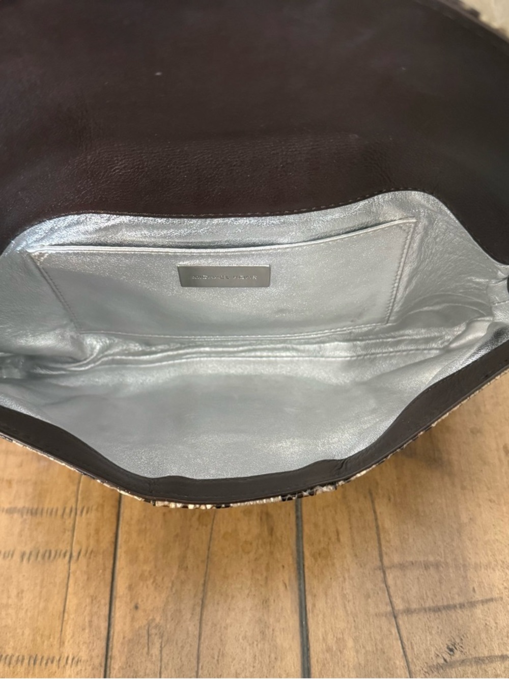 Michael Kors Snakeskin Shoulder Bag - Picture 11 of 13